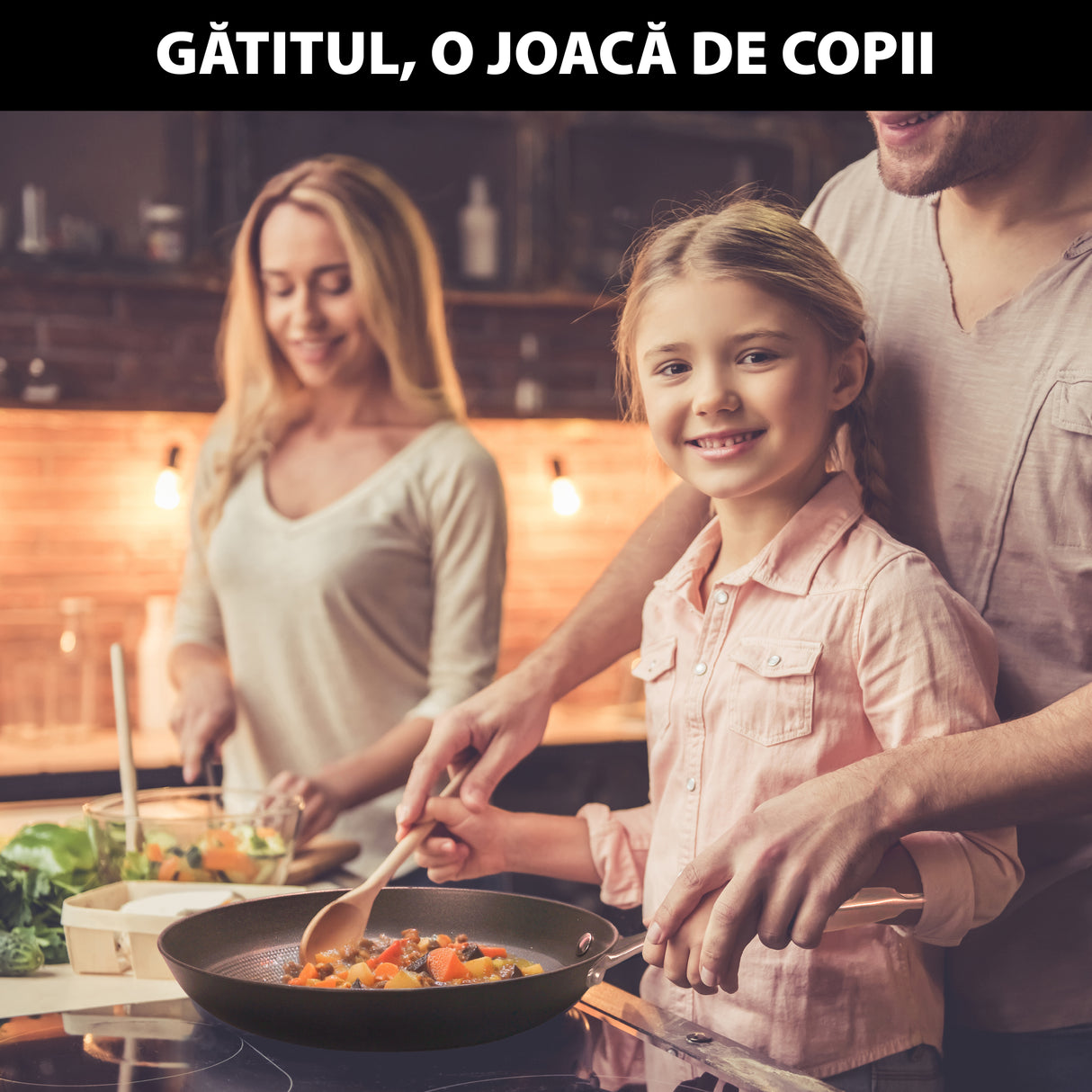 Tigaie fontă ușoară tip fagure