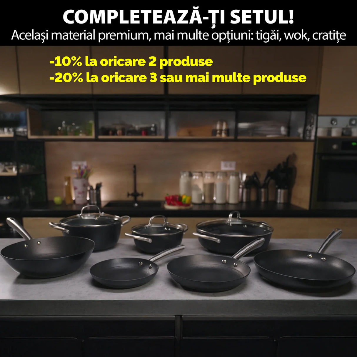 Cratiță fontă ușoară tip fagure