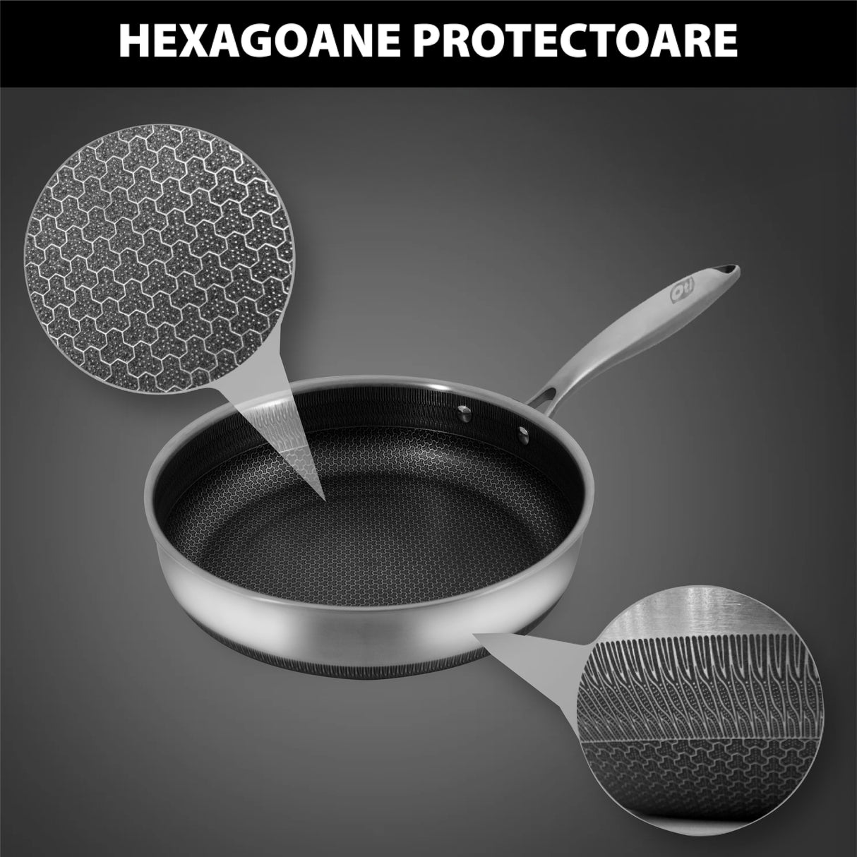 Hexa Magic deep frying pan
