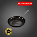 Pure lightweight cast iron frying pan