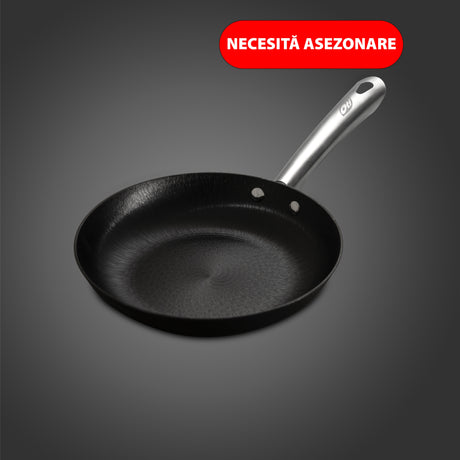 Pure lightweight cast iron frying pan