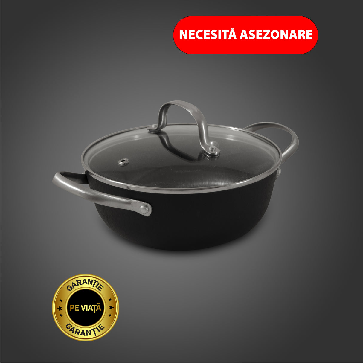 Pure lightweight cast iron pot
