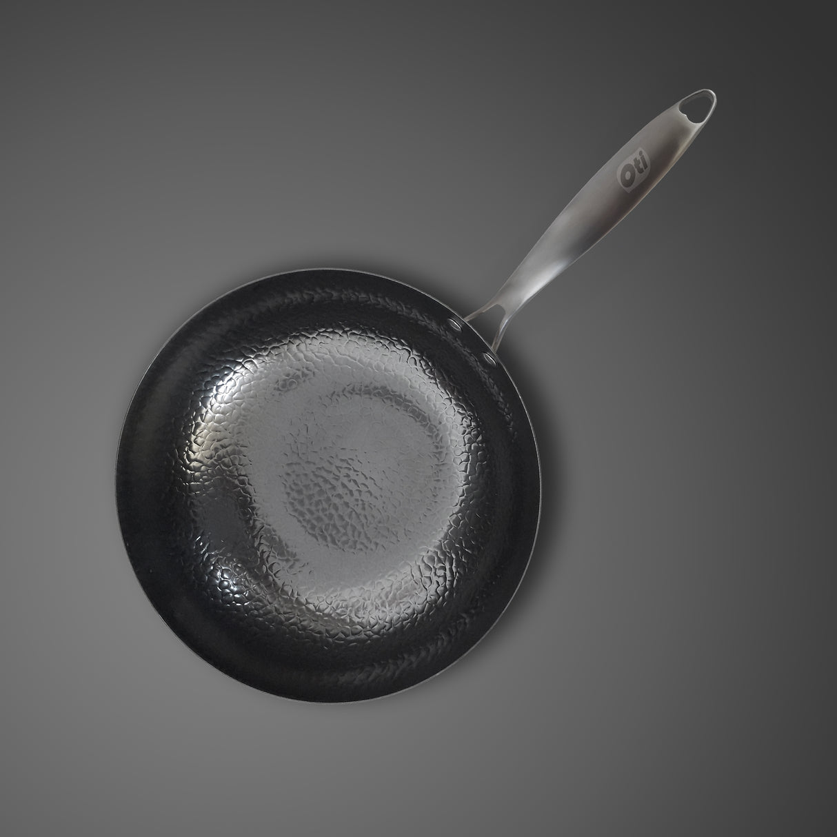 Wok aus Kohlenstoffstahl