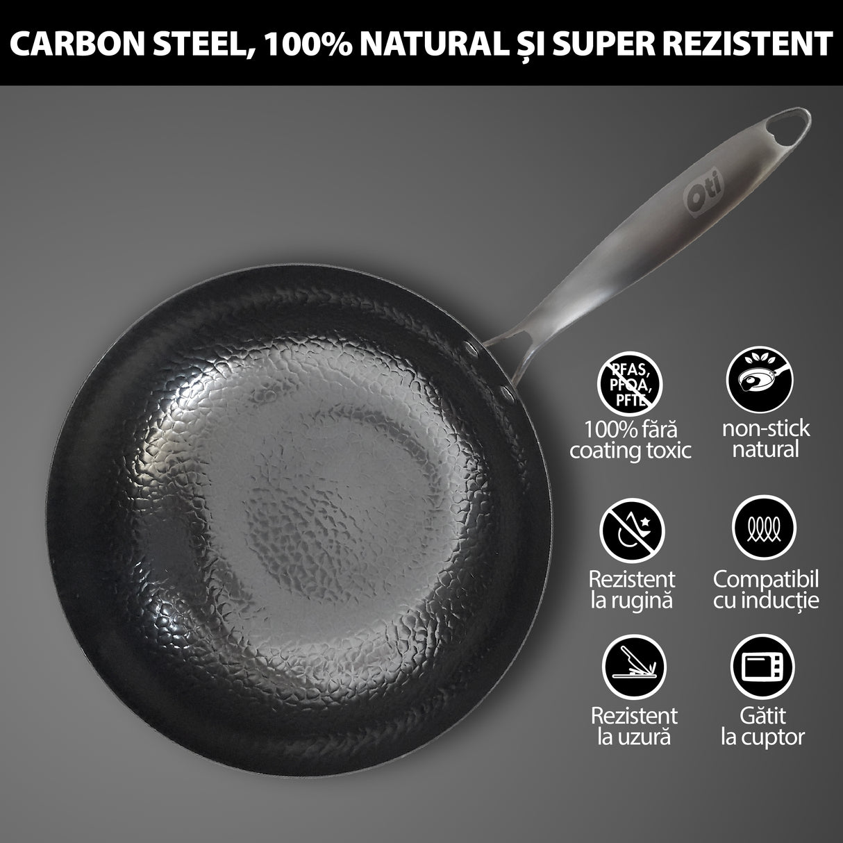 Wok Carbon Steel